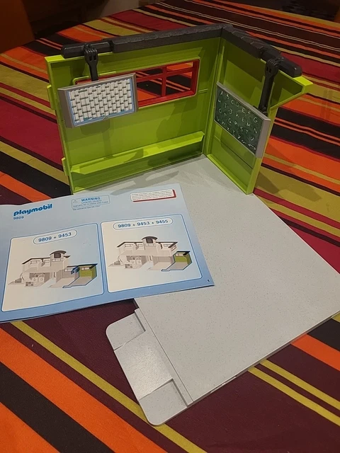 PLAYMOBIL (R449) ECOLE - Etagère Gris Foncé Salle Travaux Manuels 4326
