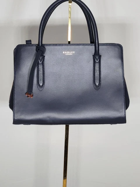 NWT RADLEY LONDON Navy Grab Bag $250.00 - PicClick