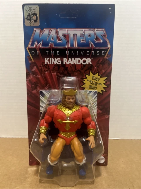 Action Figures MOTU Masters Of The Universe Origins King Randor 5.5-in - Foto 11
