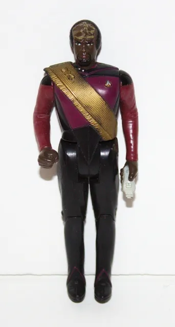 Star Trek: The Next Generation Lt Worf Action Figure 1988 Galoob NEW Loose