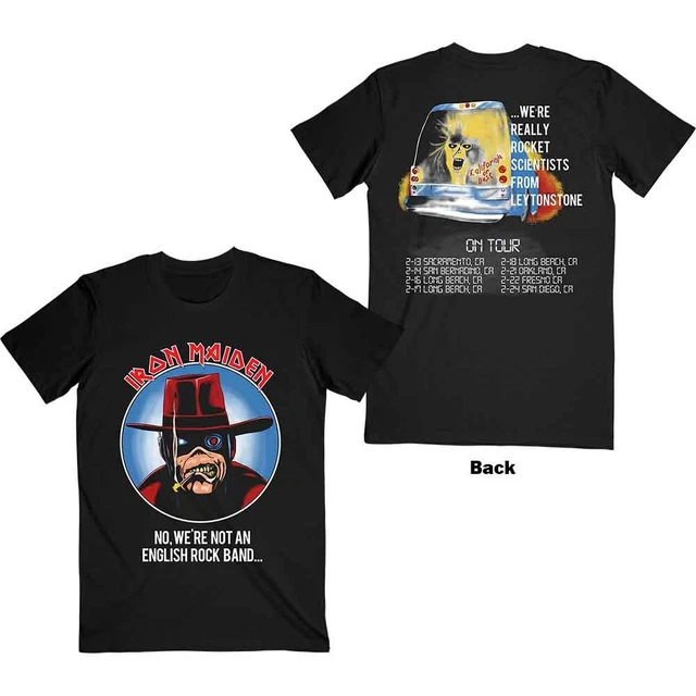 T-Shirt Iron Maiden Senjutsu Officiel - Heavy Metal - 100% Coton - Unisexe Adulte