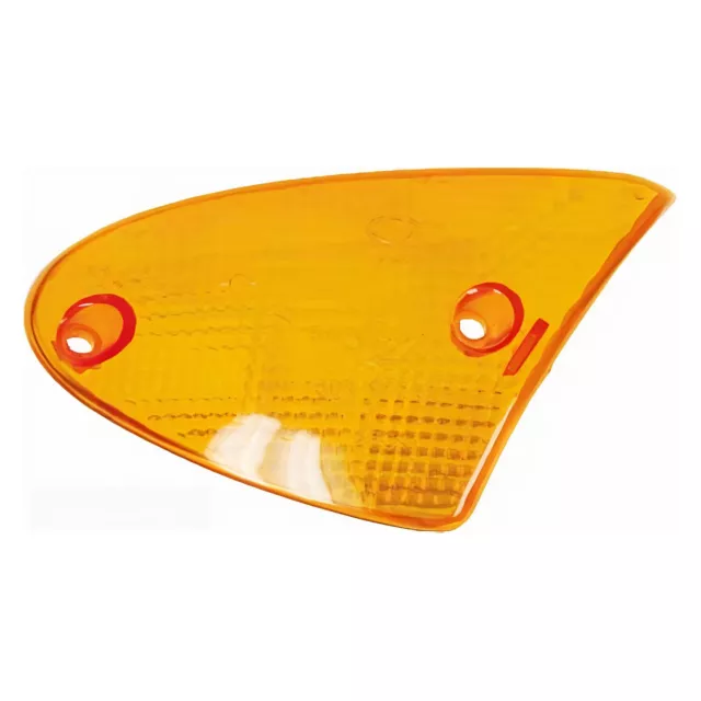 Blinkerglas RMS vorne rechts, orange für Aprilia Sr 50ccm, E-Prüfzeichen, 812454