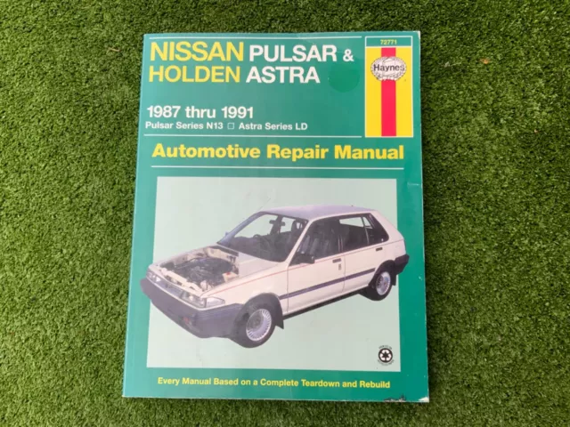 Nissan Pulsar & Holden Astra Automotive Repair Manual Haynes