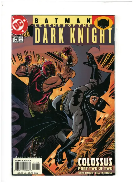 Batman Legends of the Dark Knight #155 VF 8.0 DC Comics 2002 Mike Baron