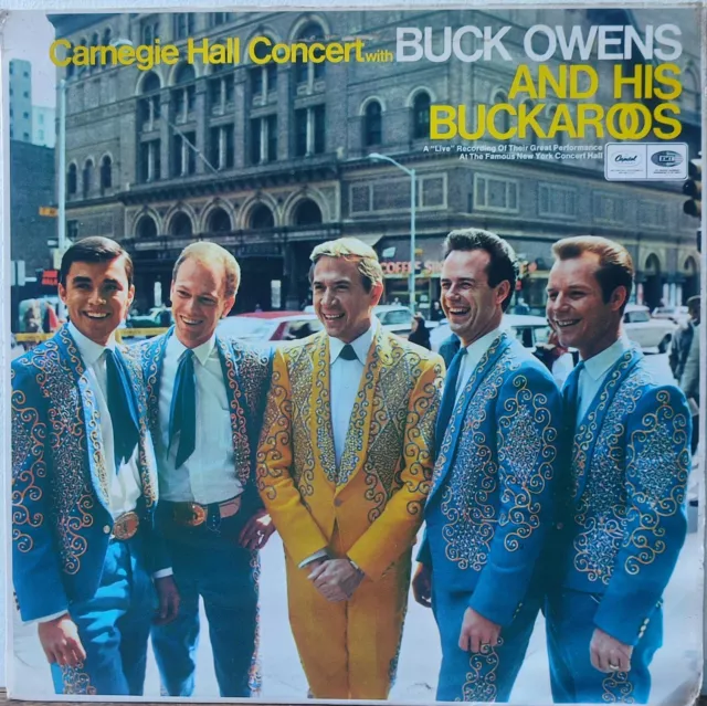 Carnegie Hall Concert, Buck Owens & His Buckaroos 12” Vinyl LP Record