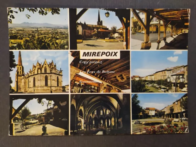 MIREPOIX multivues carte postale