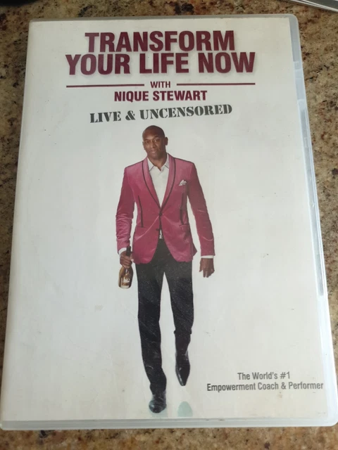 TRANSFORM YOUR LIFE NOW with Nique Stewart: Live & Uncensored (DVD/CD, 2010)