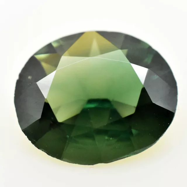 Tormalina verde naturale Pietra preziosa certificata a taglio ovale da 3,80 ct