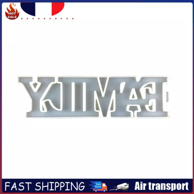 3D Resin Molds Silicone DIY Crafts Resin Letter Word Sign Molds (FAMILY) FR