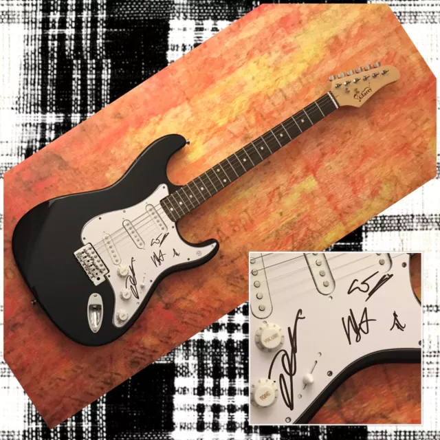 Kevin Martin Signed Autograph Electric Guitar Candlebox Band Singer Beckett  COA
