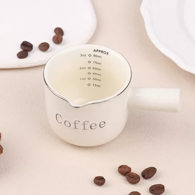 Mini Ceramic Milk Cup Creamer Jug Small Espresso Coffee Measuring Milk Pitcher