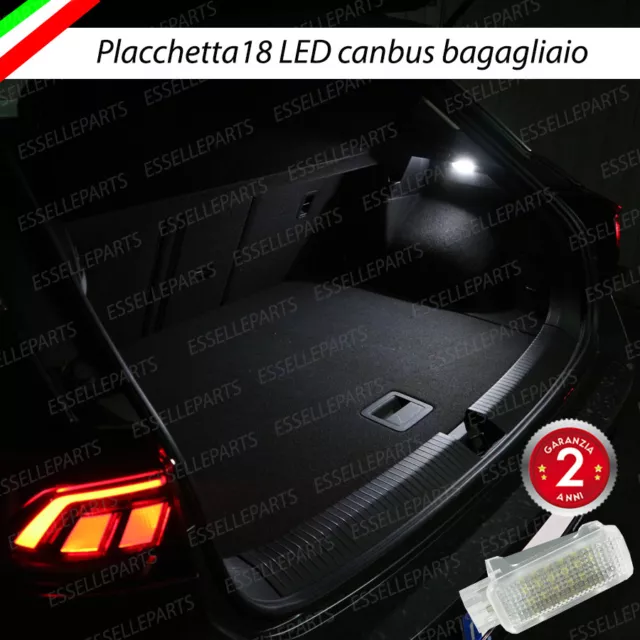 Placchetta A Led Bagagliaio 18 Led Specifica Audi Q3 Sportback 6000K Canbus