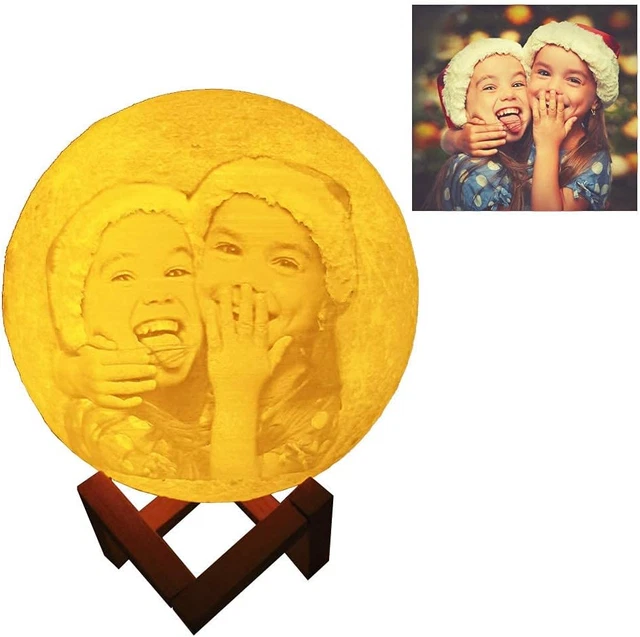 Lampada LED Personalizzata Con Foto O Logo - Regalo Unico Per San Valentino E Compleanni - Foto 7