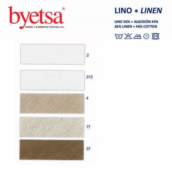 30mm Linen Bias Binding Tape by Byetsa 3