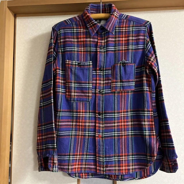 Engineered Garments Flannel Shirt Plaid Size XS