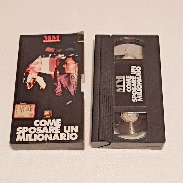 Come Sposare Un Milionario Di J. Negulesco Vhs 1953 L'unita' Editoriale Cartonat