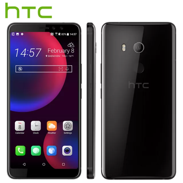 Original 6" HTC U11 Eyes 4G LTE 4GB+64GB Dual camera Octa Core SmartPhone