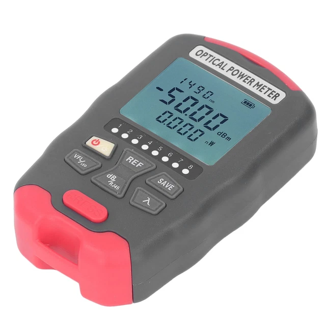 Optical Multimeter Mini Optical Fiber Power Meter Sensitive Fast For Maintenance