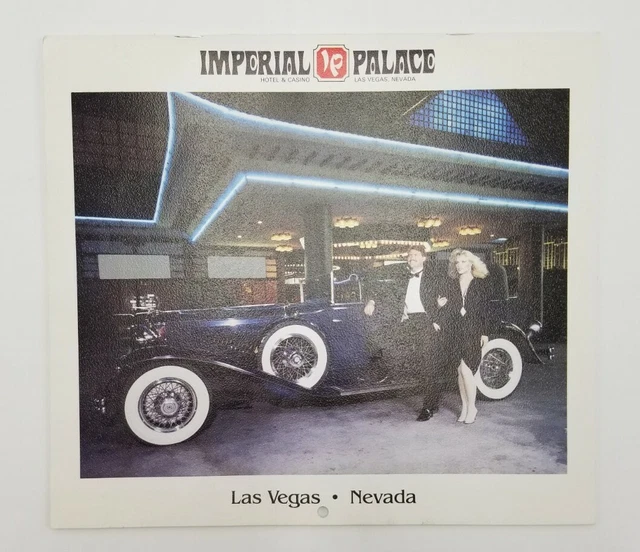 VINTAGE 1986 IMPERIAL Palace Hotel & Casino Las Vegas, NV Calendar