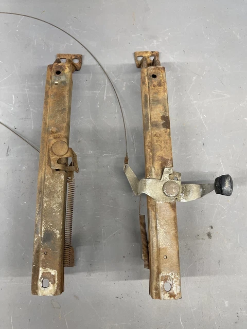 1966-1972 Chevy Chevelle Bench Seat Tracks Malibu GTO Cutlass 442 Monte Carlo OE