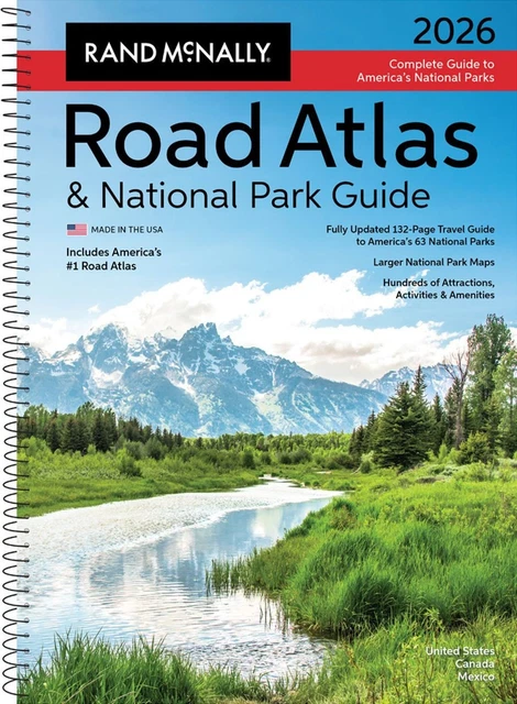 2026 ROAD ATLAS National Park Guide With Colorado New Mexico State 2026 Road Atlas National Park Guide With.webp