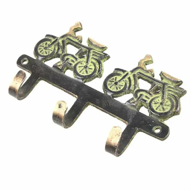 New Wall Hangers Multicolor Antique Coat Rack Brass Wall Hooks Cycle Hat Rack