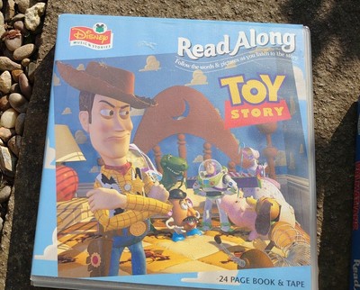 Disney Read Along Toy Story Book And Audio Cassette Tape