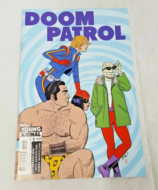 DC's Young Animal Doom Patrol Nov 2016 Jamie Hernandez Cover Comic Book Issue #1