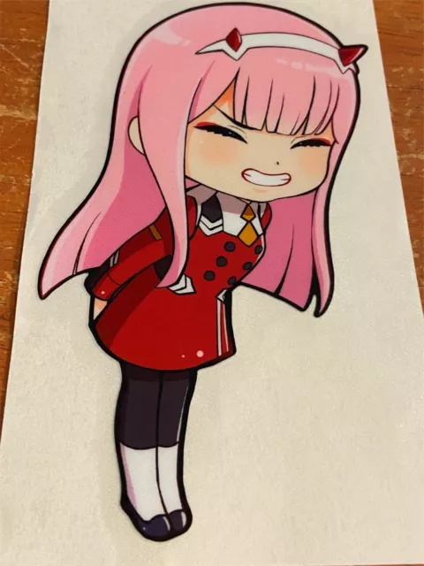 Darling in the Franxx - Zero Two Anime Decal Sticker – KyokoVinyl