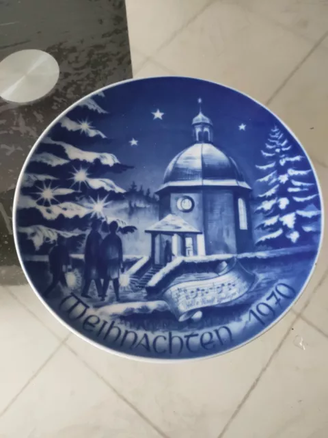 Piatto di Natale 1970 - Bareuther - Limited Edition