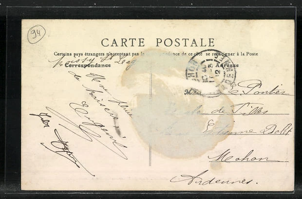 CPA Boissy-Saint-Léger, Rue de Wagram, vue de la rue 1912 2