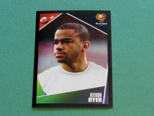 N°128 Kieron Dyer England Angleterre Panini Football Uefa Euro 2004 Portugal