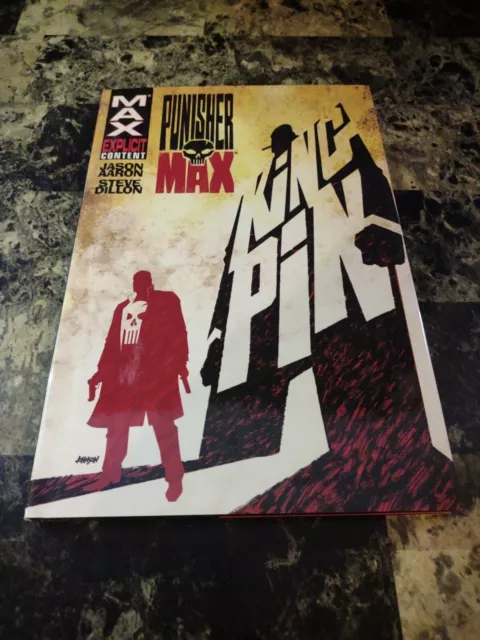 Punisher Max Kingpin Hardcover TPB  Jason Aaron Marvel Comics HC 2010