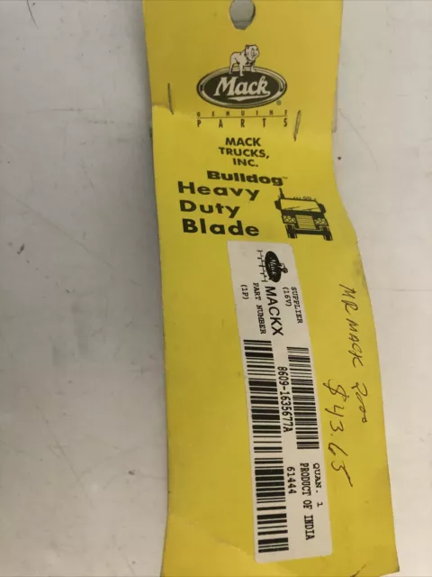 Genuine Mack Wiper Blade 8609-1635677A New Oem Nos