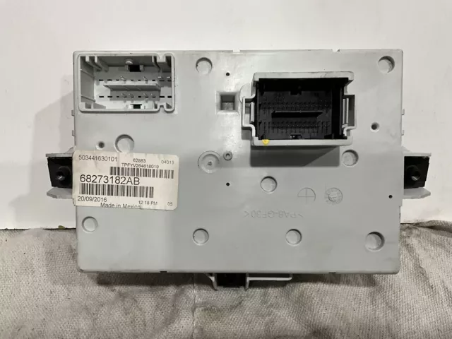 2016 Dodge Dart Aero Body Control Module Body Control BCM 68273182AB OEM 2