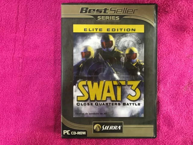 Swat 3 Close Quarters Battle PC CD ROM Jeu De Elite Edition Best Seller Séries