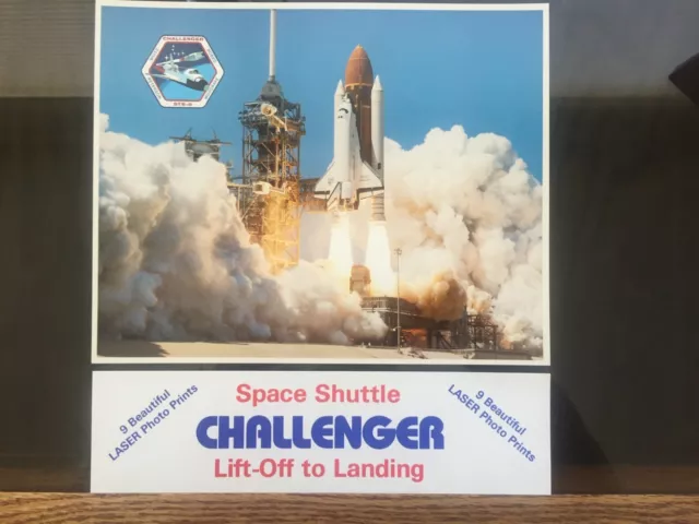 NASA Publication Pictures - 9 Pics of Space Shuttle Challenger Missions 1983-84