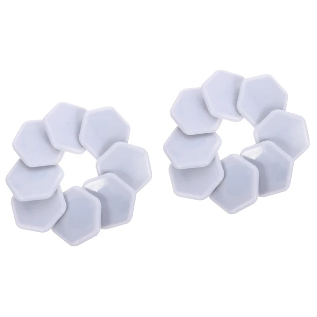 16 piezas almohadilla deslizante silla de plástico escalera de suelo almohadilla para muebles