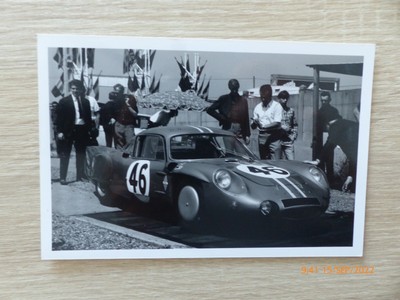 Photo A.032659 ALPINE A210 ETHUIN-WOLLEK 24 HEURES DU MANS 1968 LE MANS RACE 