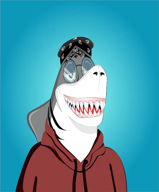 Laughing Shark # 1089 Limited Edition,  Only 1,111 available! RARE!