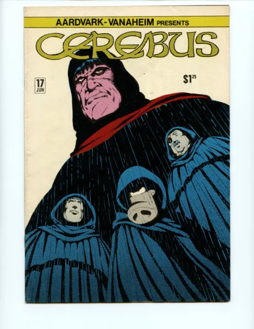 Cerebus #17 Comic Book 1980 FN She-Devil Red Sophia Aardvark Comics