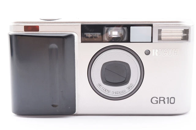 Read [Near MINT] Ricoh GR10 Silver 28mm 2.8 Point & Shoot 35mm Film Camera JAPAN