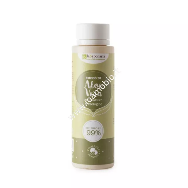 Succo di Aloe - Gel di Aloe Vera Puro 99% 150ml - La Saponaria