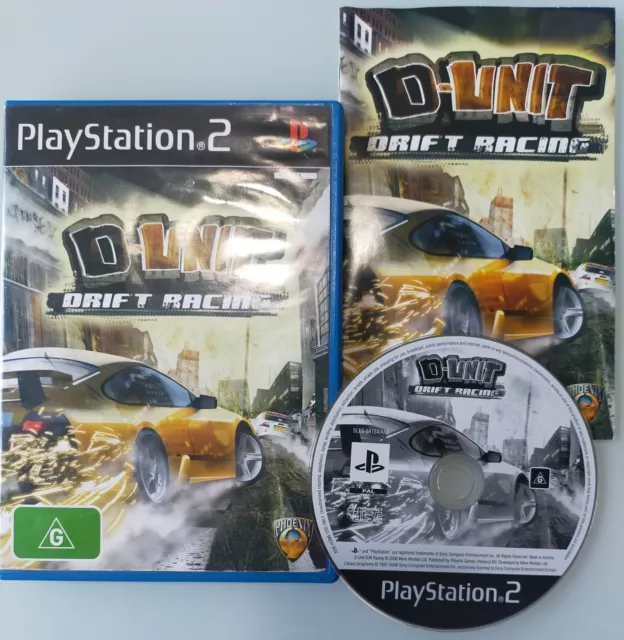 Jogo PS2 D-Unit Drift Racing