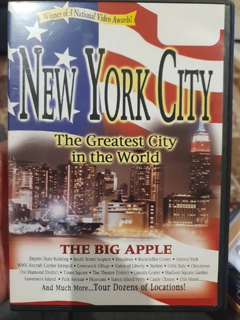 NEW YORK CITY The Greatest City In The World Dvd The Big Apple Usa ...