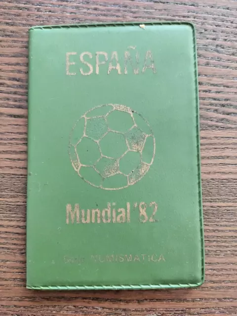 España cartera incompleta serie Juan Carlos I Mundial 1982
