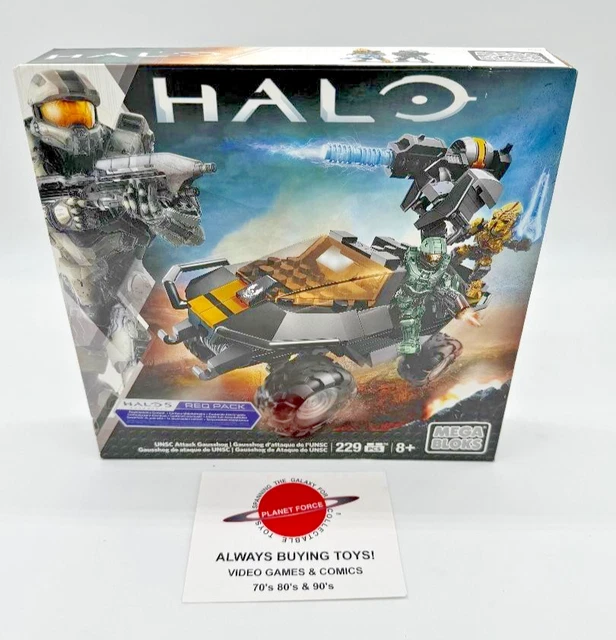 Mode d'emploi Mega Bloks set 96823 Halo UNSC Gausshog vs Covenant Locust