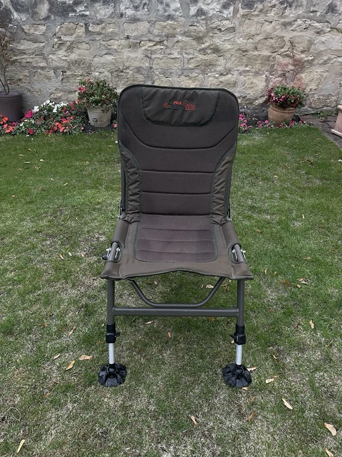 FOX DURALITE LIGHTWEIGHT Low Khaki Chair Carp Fishing
