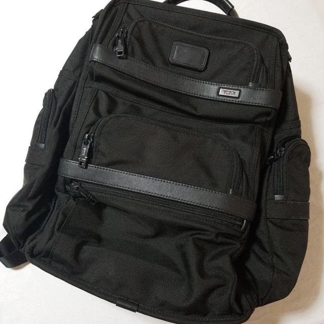 TUMI ALPHA3 Brief Pack Backpack Shoulder Bag Business Sports Nylon Black