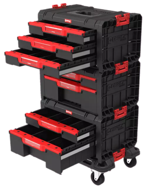 PAFEN Taller rodante 7 cajón taller caja herramientas con ruedas 80x40x45